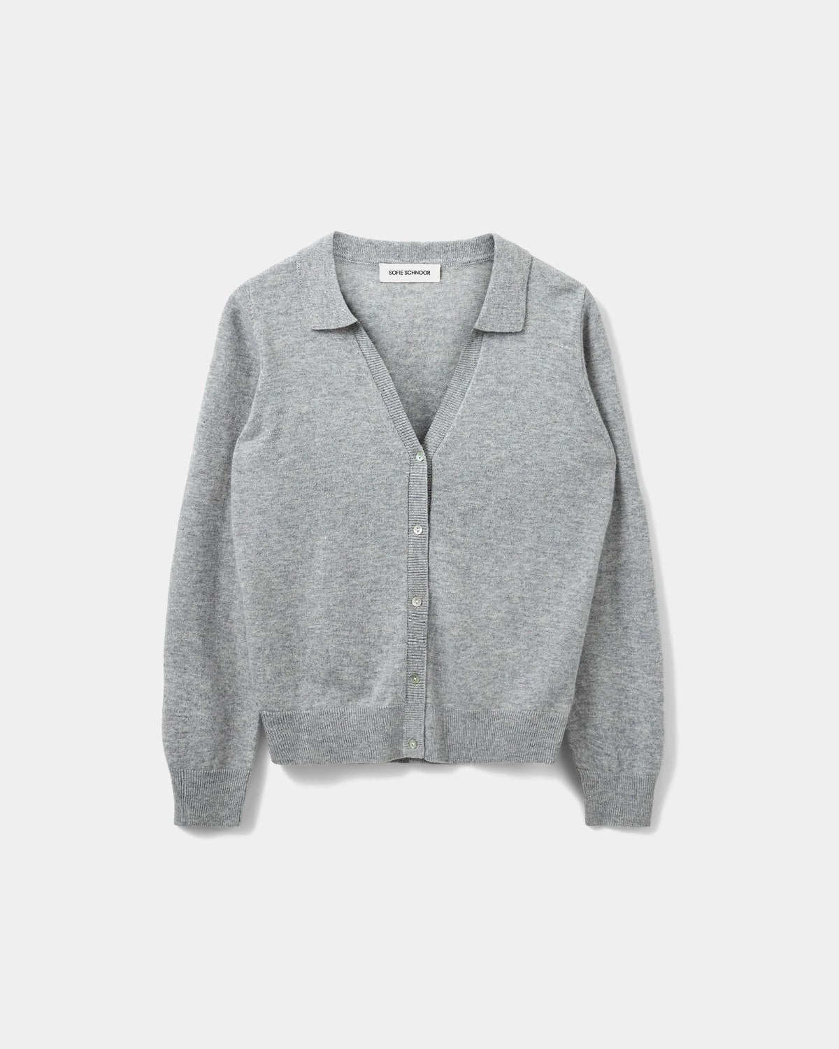 Sofie Schnoor WOMEN SKYLARSW CARDIGAN Cardigan 8010 Grey melange
