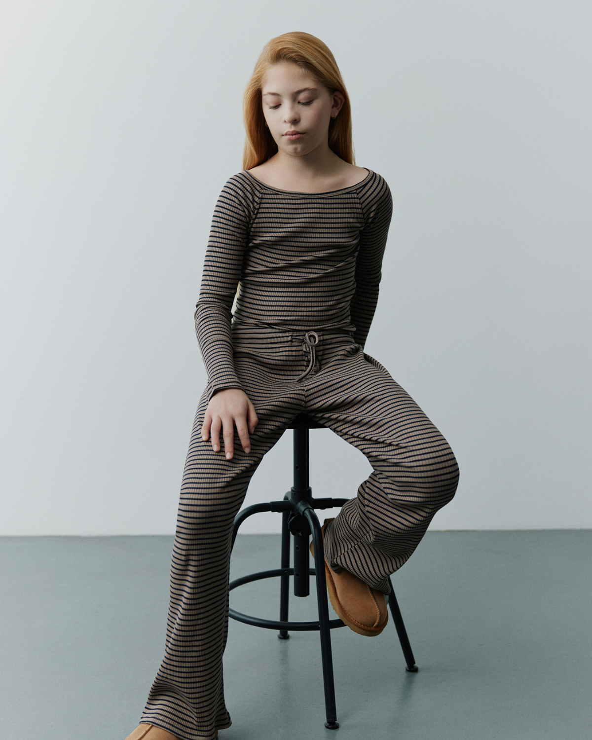 Sofie Schnoor YOUNG SOMASY BLUSE Bluse 7113 Brown Striped