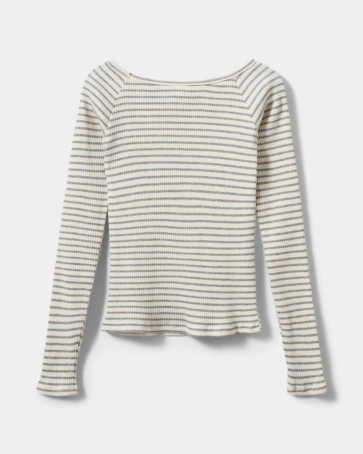 Sofie Schnoor YOUNG SOMASY T-SHIRT T-shirt lang ærmet 8048 Grey Striped