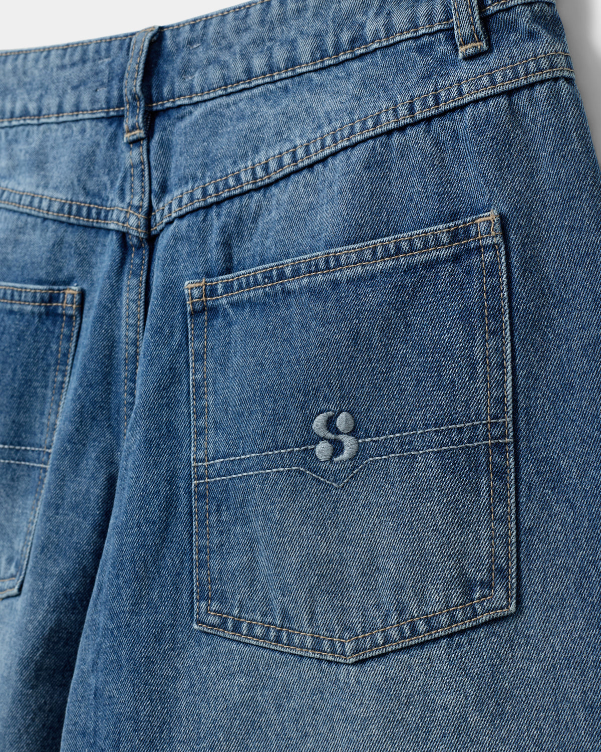 Sofie Schnoor WOMEN STOKESW OVERSIZED SHORTS Shorts 9106 Denim Blue