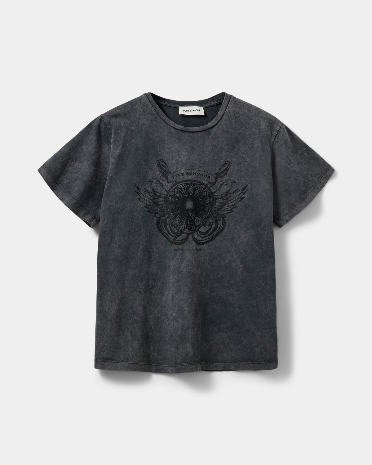 Sofie Schnoor WOMEN ZENASW T-SHIRT T-shirt 1015 Washed black
