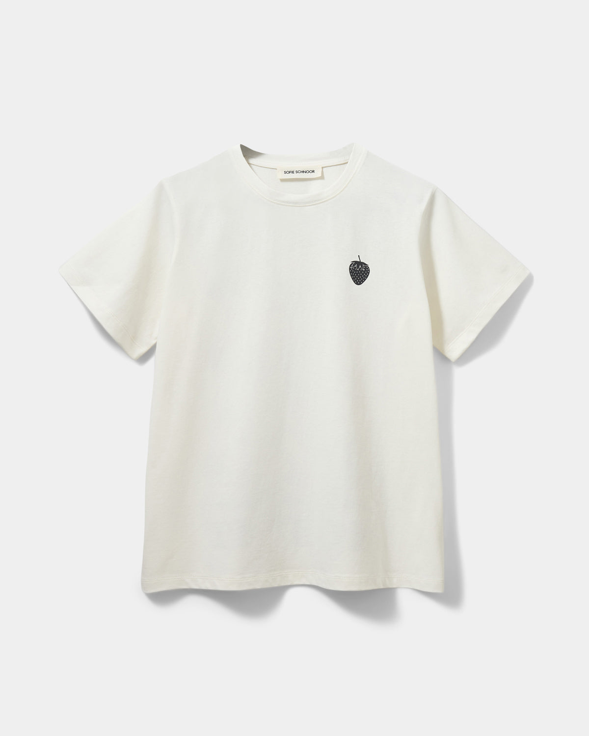 Sofie Schnoor WOMEN ZENASW T-SHIRT T-shirt 0151 Snow White Ebony