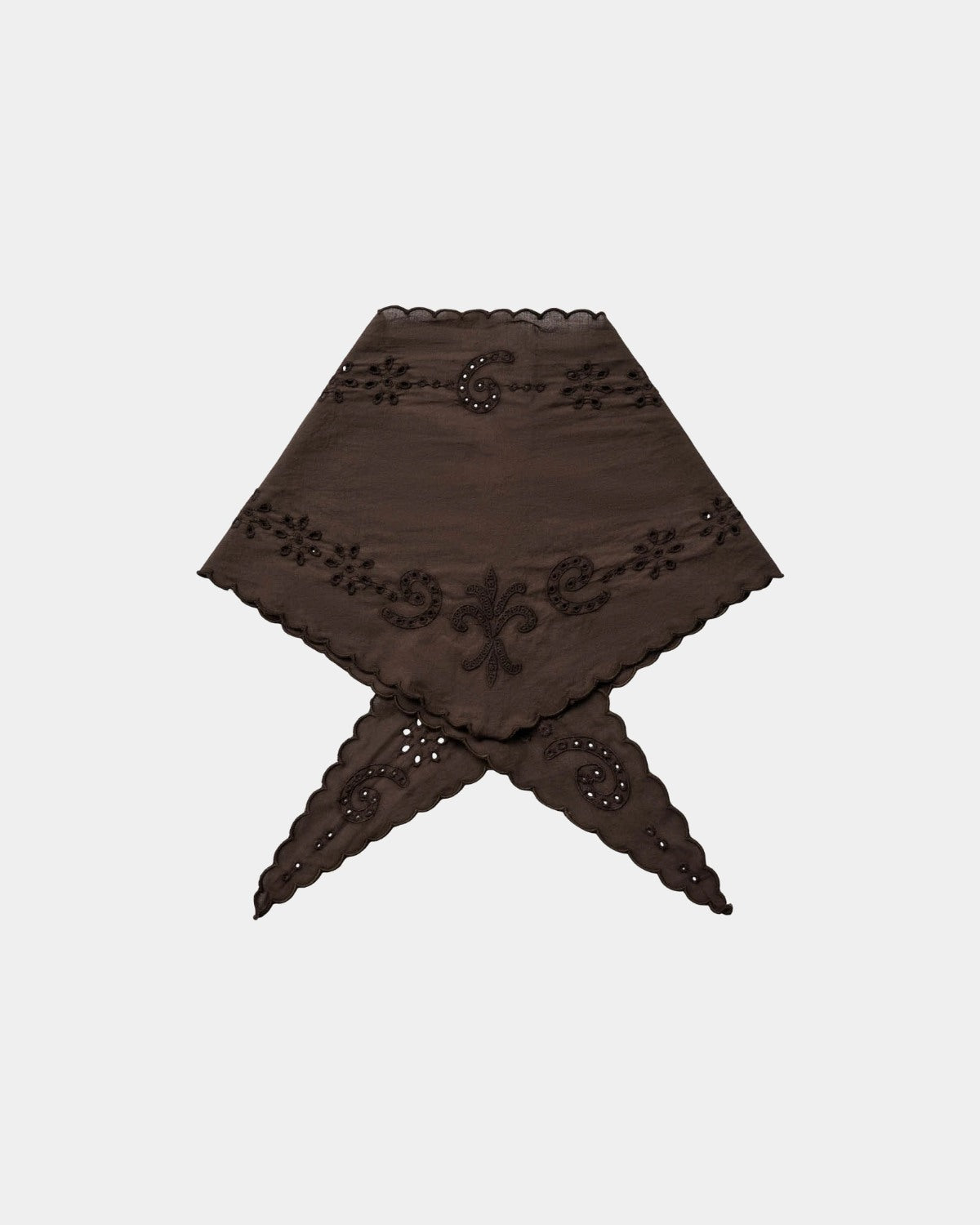 Sofie Schnoor WOMEN THEASW SCARF Tørklæde 7080 Dark brown