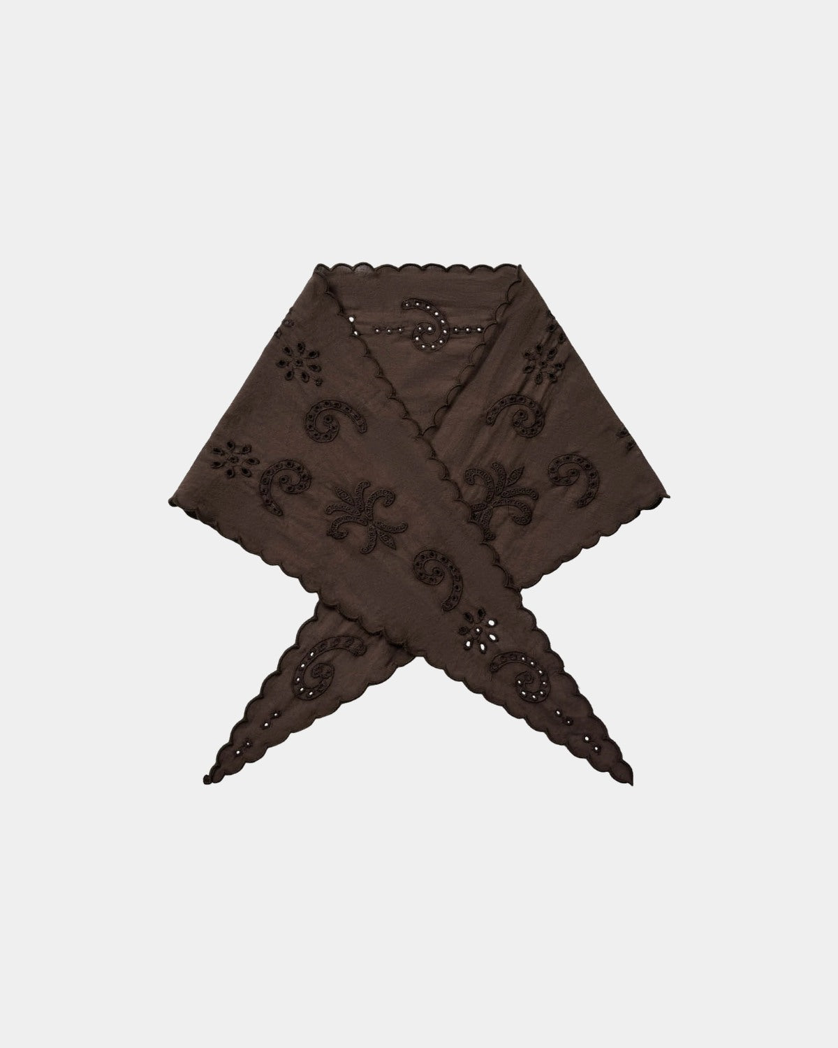 Sofie Schnoor WOMEN THEASW SCARF Tørklæde 7080 Dark brown