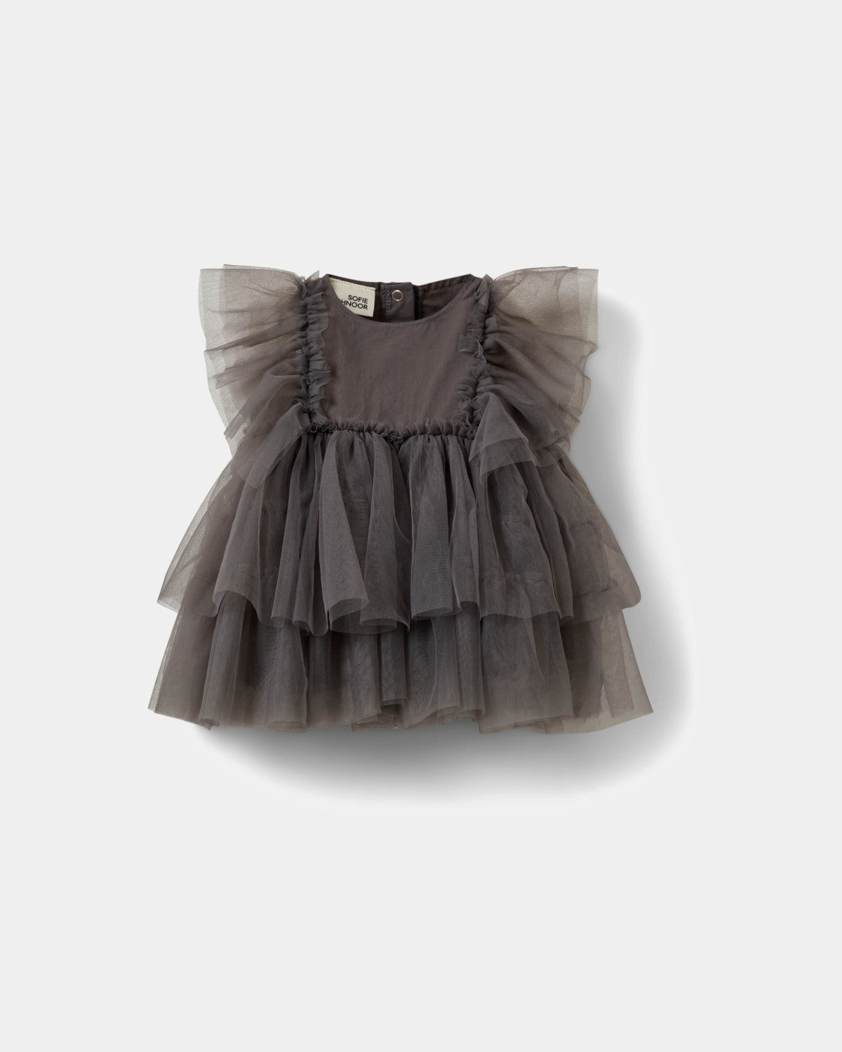 Sofie Schnoor KIDS THERESSAKB KJOLE Kjole 8006 Grey