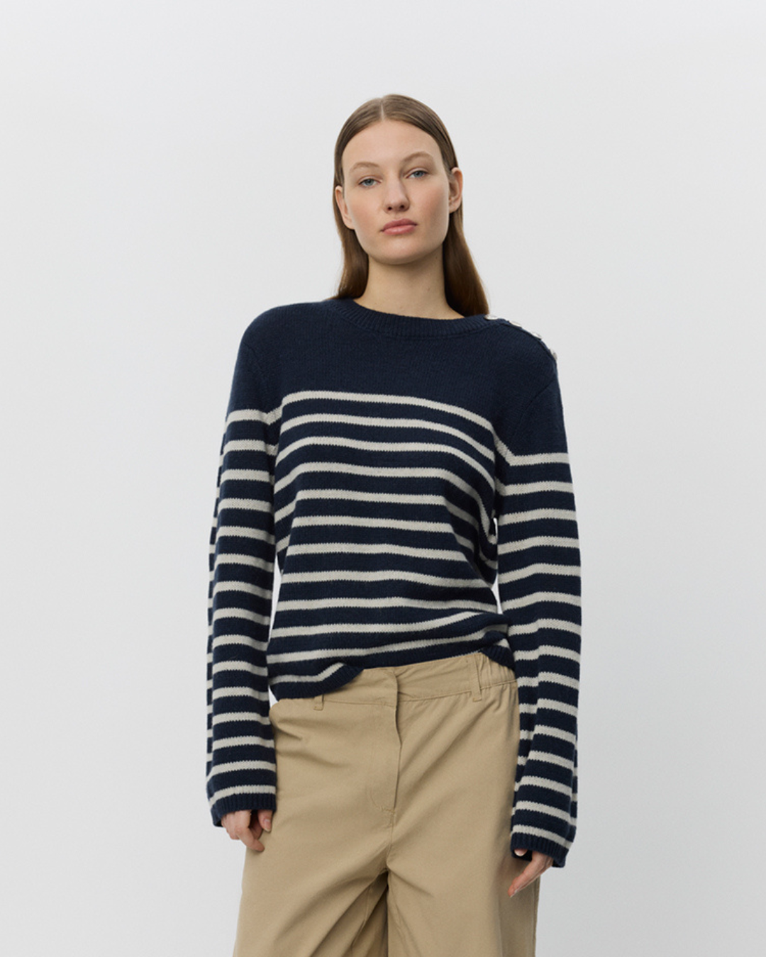 Sofie Schnoor WOMEN TILDASW SWEATER Sweater 5112 Navy Striped