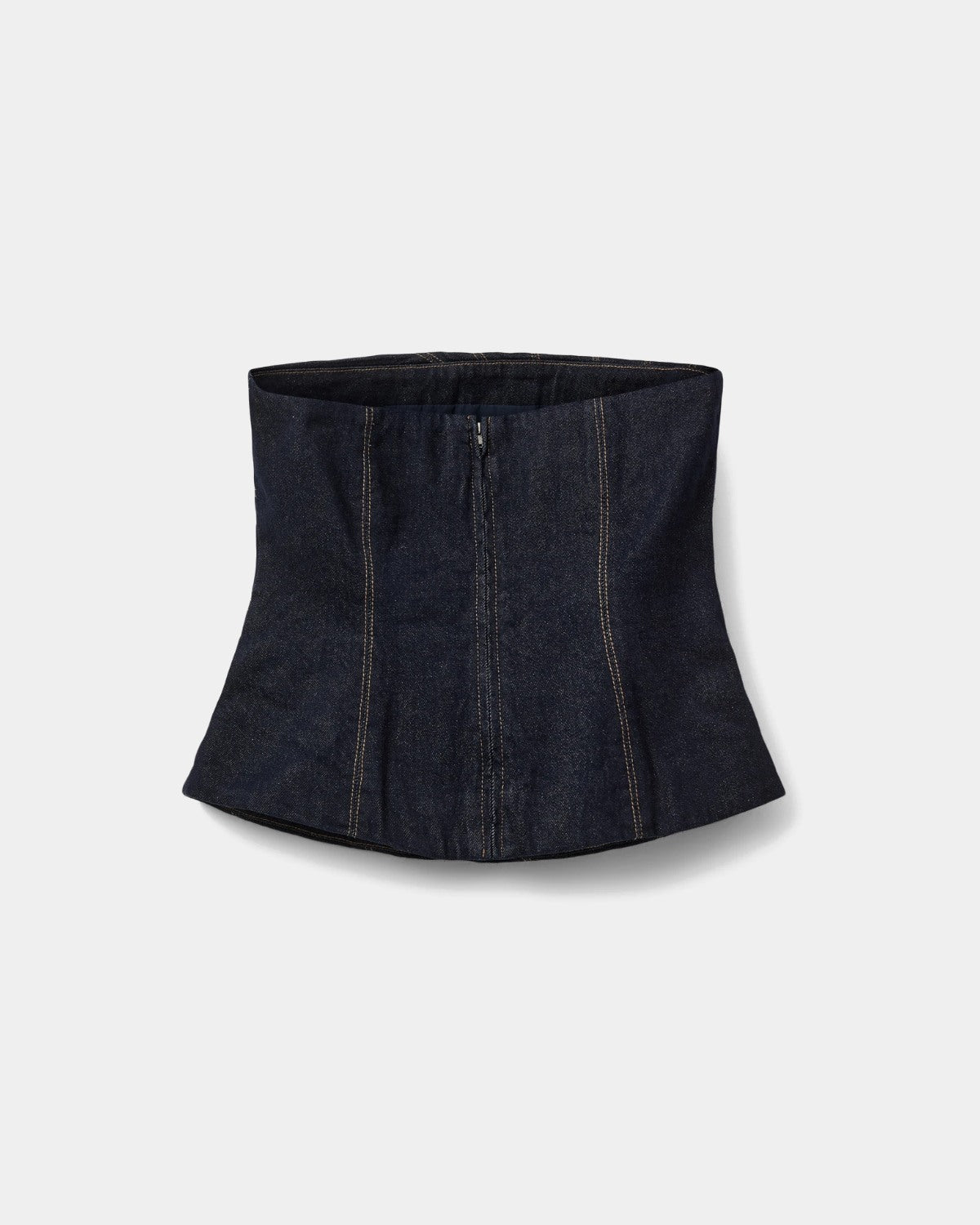 Sofie Schnoor WOMEN TILLESW RÅ DENIM KORSET TOP Top 5090 Dark denim blue