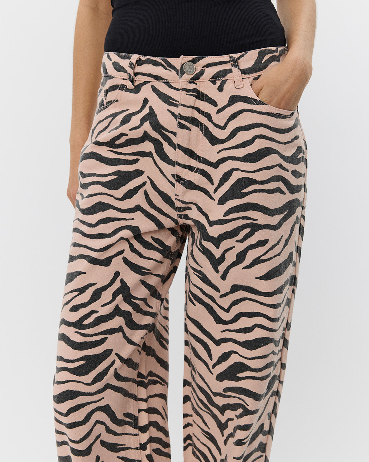 Sofie Schnoor WOMEN TOKYOSW ZEBRA JEANS Jeans 4072 Light Rose