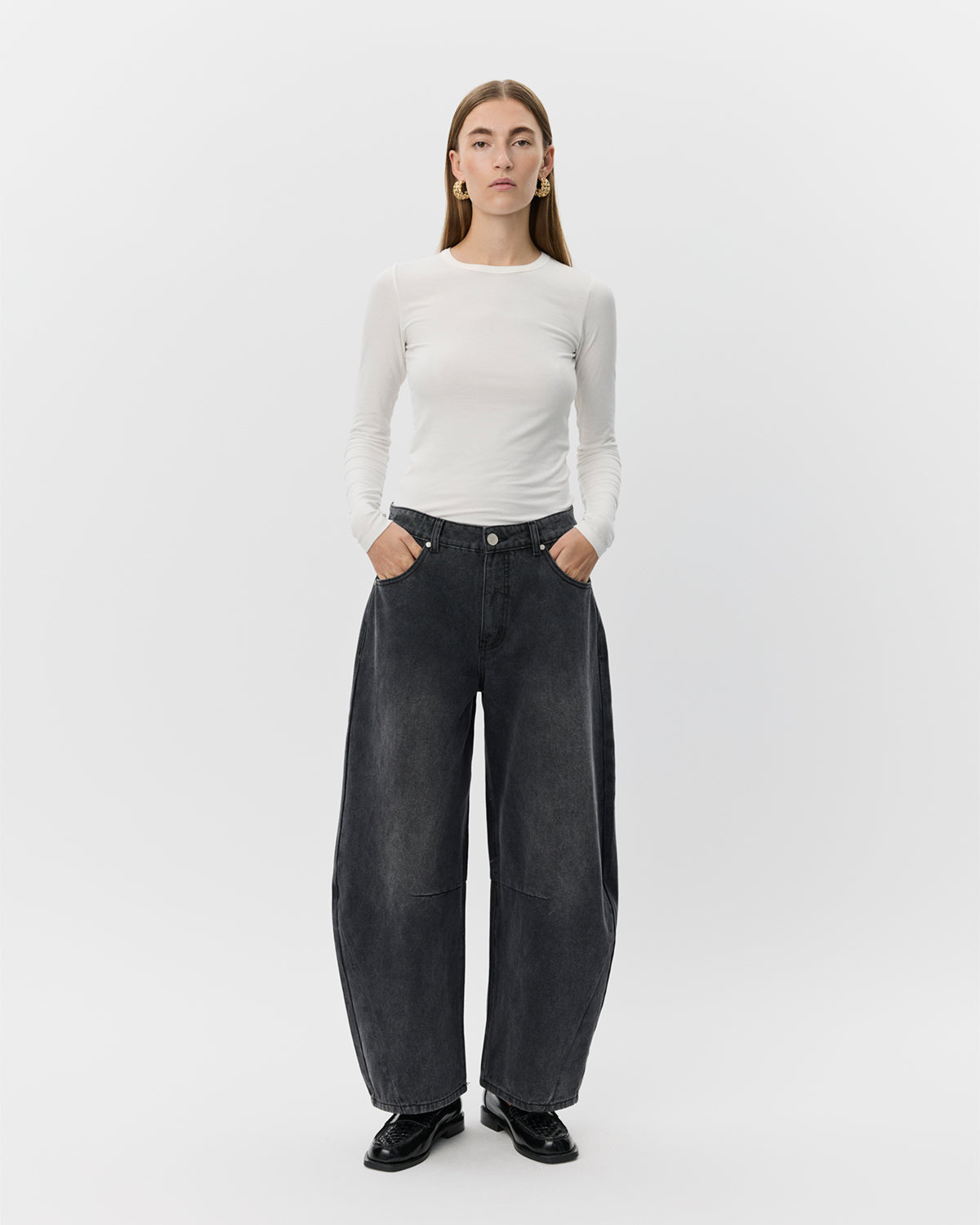 Sofie Schnoor WOMEN TOMARSW JEANS Jeans 1015 Washed black