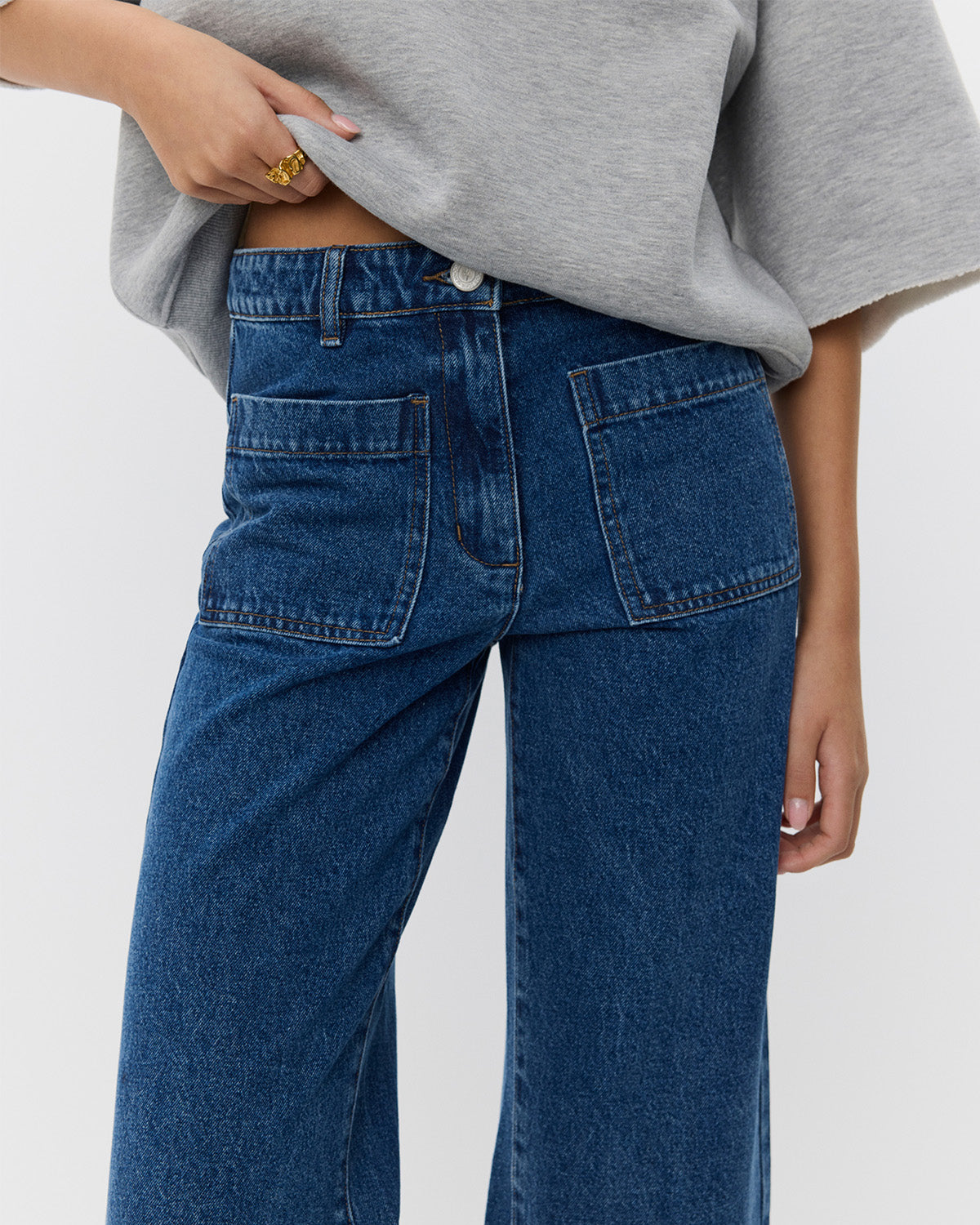 Sofie Schnoor WOMEN TOULOSESW JEANS Buks 5002 Denim blue