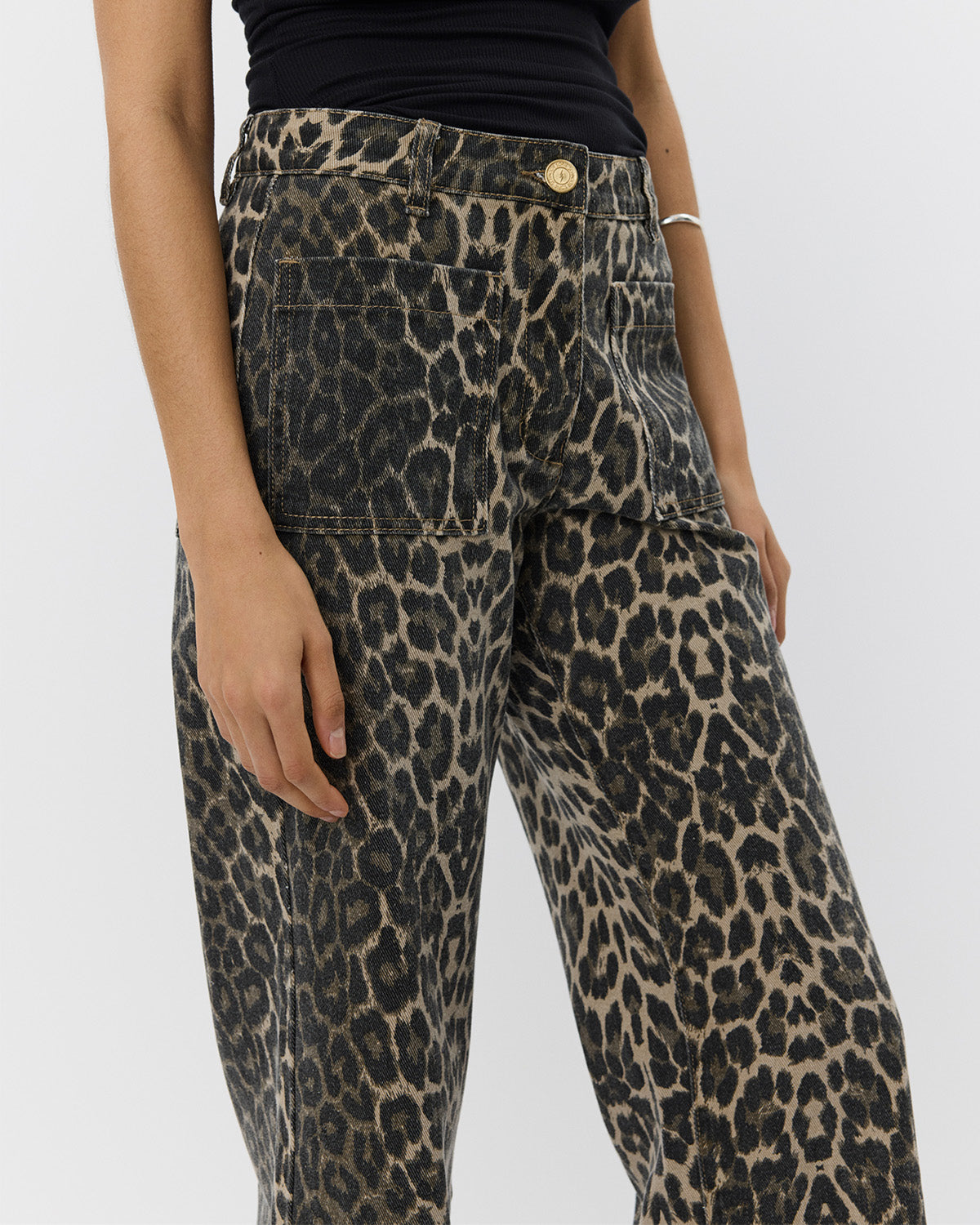 Sofie Schnoor WOMEN TOULOUSESW LEOPARD JEANS Jeans 9006 Leopard