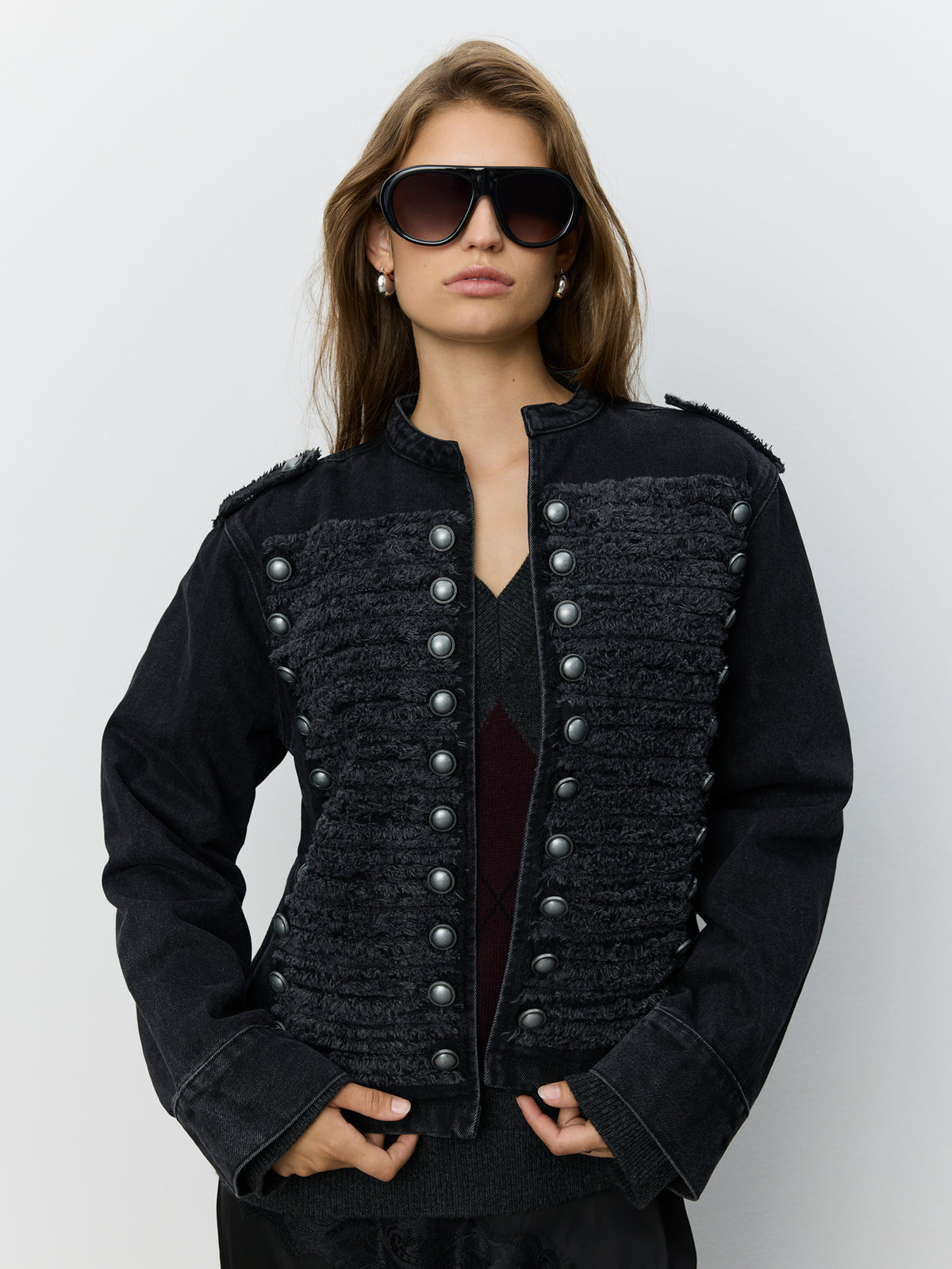 Sofie Schnoor WOMEN VALETTESW DENIM JAKKE Jakke 1015 Washed black
