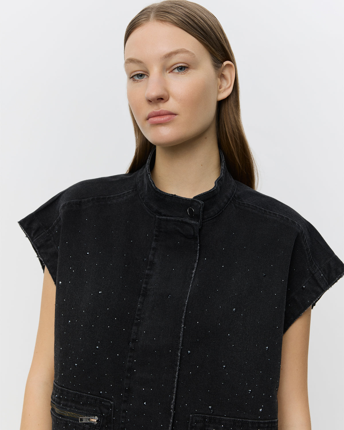 Sofie Schnoor WOMEN VEGASW VEST Vest 1015 Washed black