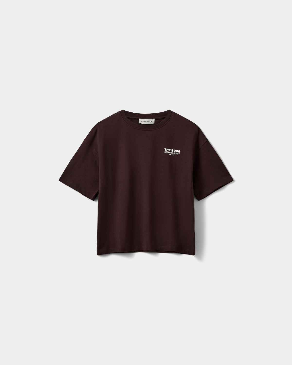 Sofie Schnoor WOMEN VERASW BOXY T-SHIRT T-shirt 7168 Dark Plum