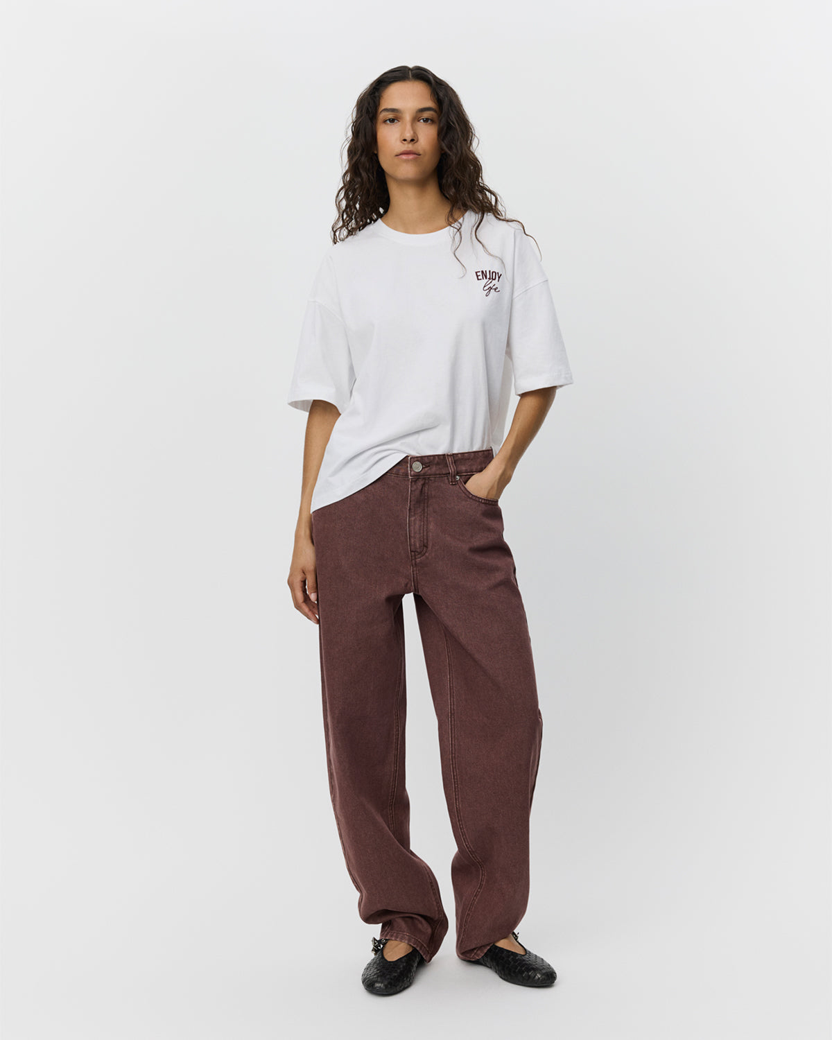 Sofie Schnoor WOMEN VERASW T-SHIRT T-shirt 0132 Brilliant White