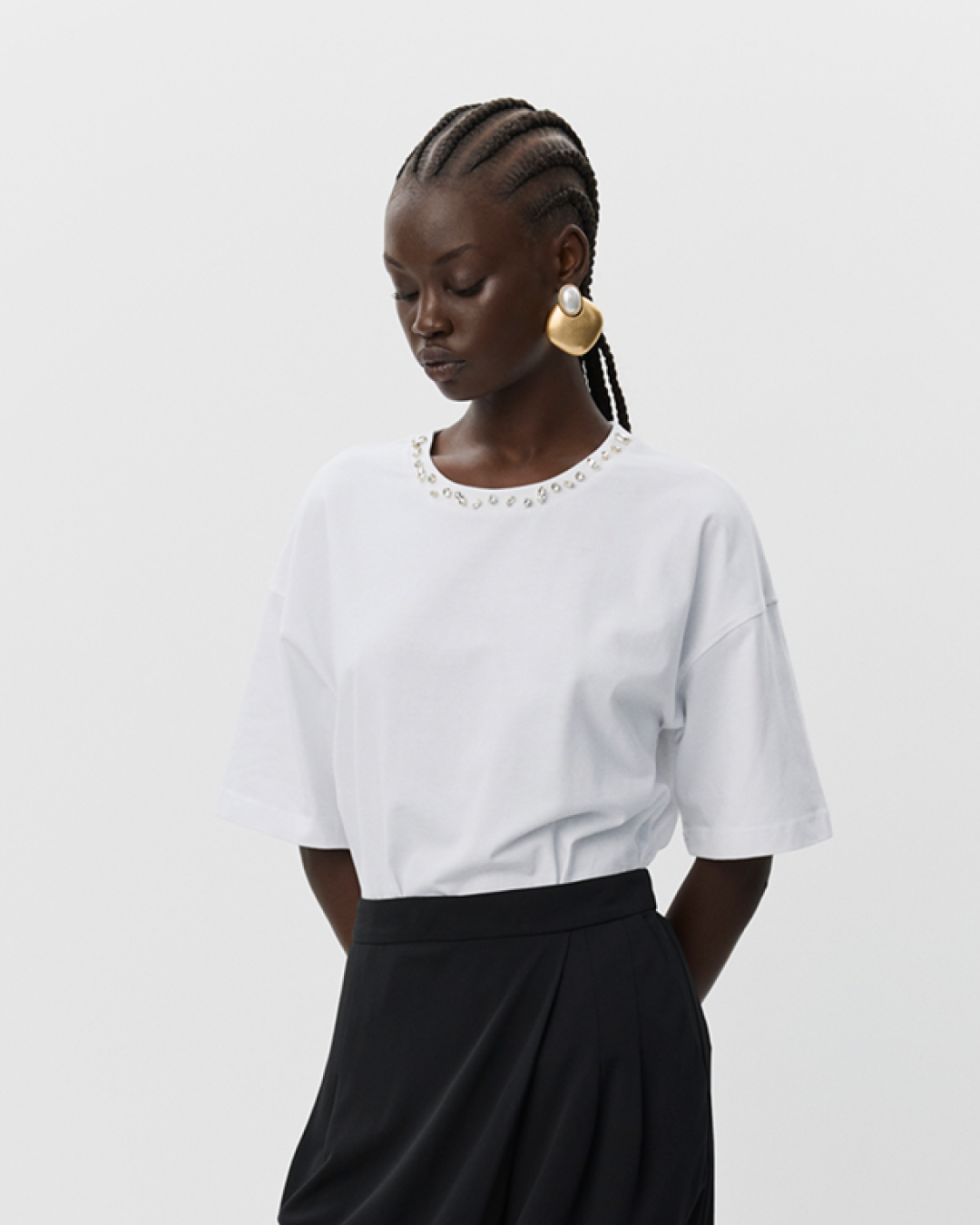 Sofie Schnoor WOMEN VERASW T-SHIRT T-shirt 0132 Brilliant White