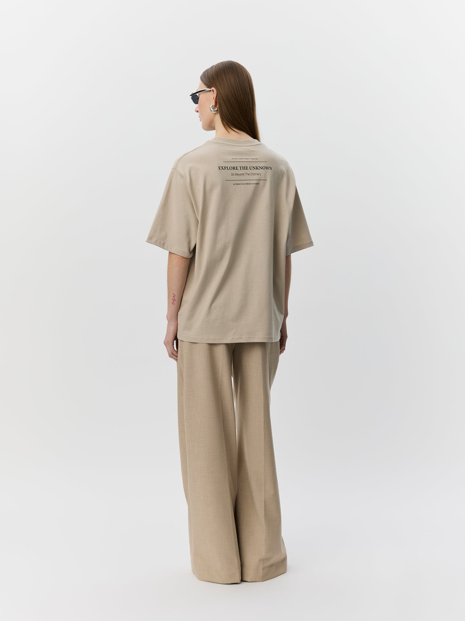 Sofie Schnoor WOMEN VERA BOXY T-SHIRT T-shirt 8058 Feather Gray