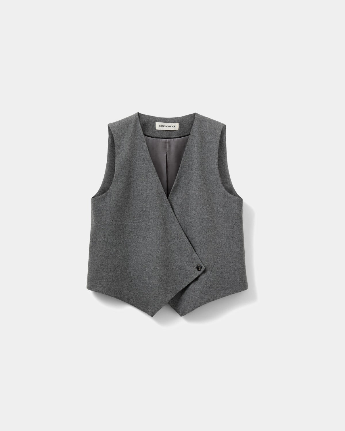 Sofie Schnoor WOMEN VIRGINIASW VEST Vest 8000 Grey mel