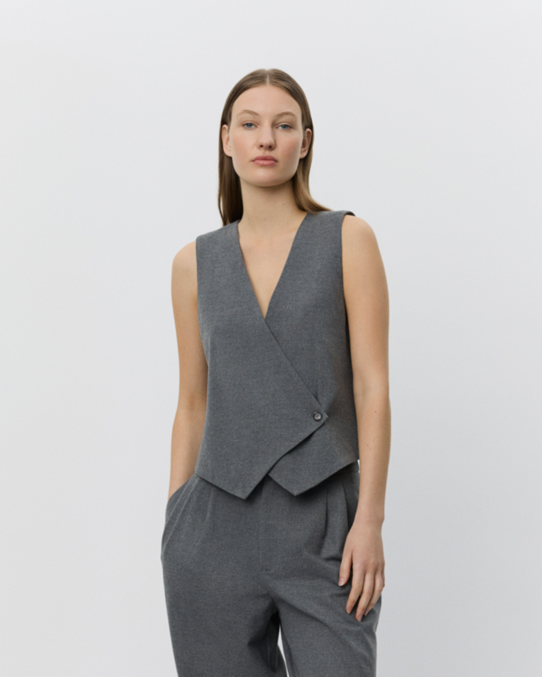 Sofie Schnoor WOMEN VIRGINIASW VEST Vest 8000 Grey mel