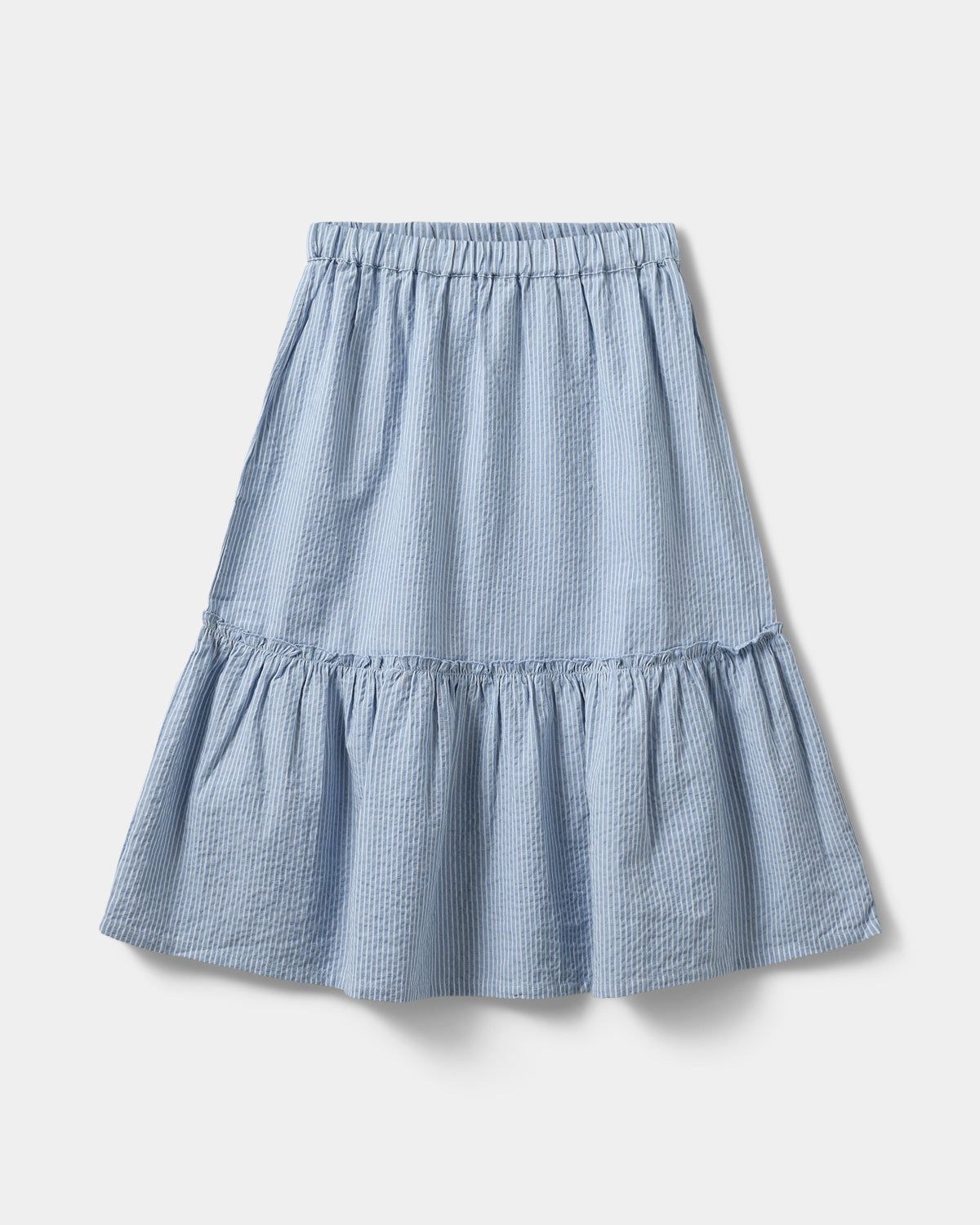 Sofie Schnoor YOUNG VIVISY NEDERDEL Nederdel 5094 Light Blue striped