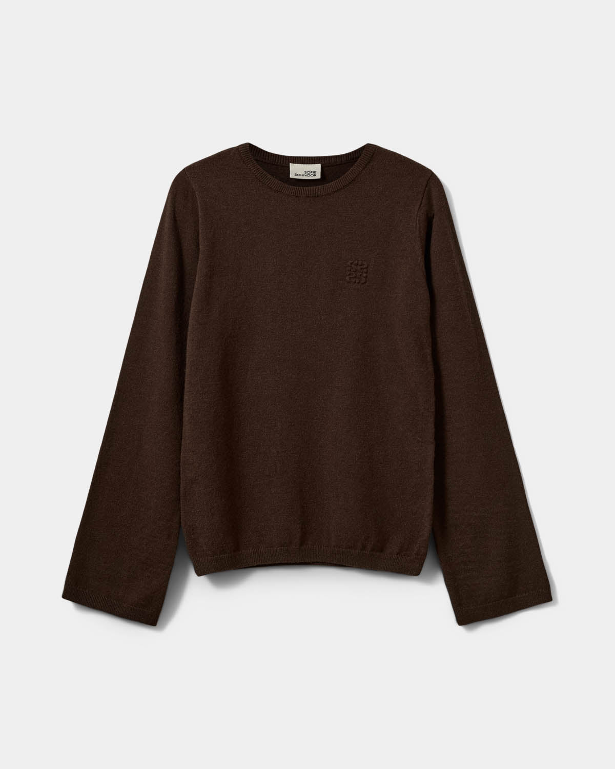 Sofie Schnoor YOUNG VIVOSY STRIK Strik 7080 Dark brown