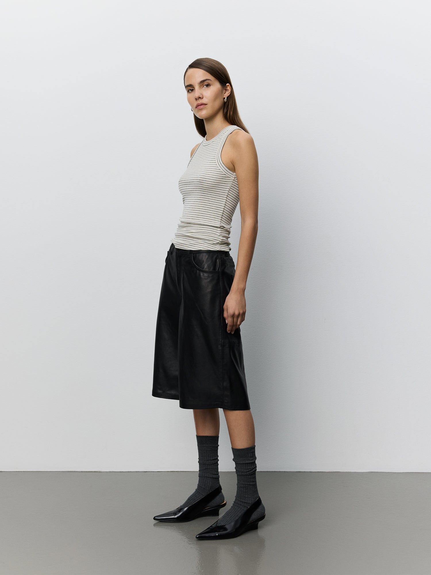 Sofie Schnoor WOMEN VOKESW LÆDER SHORTS Shorts 1000 Black