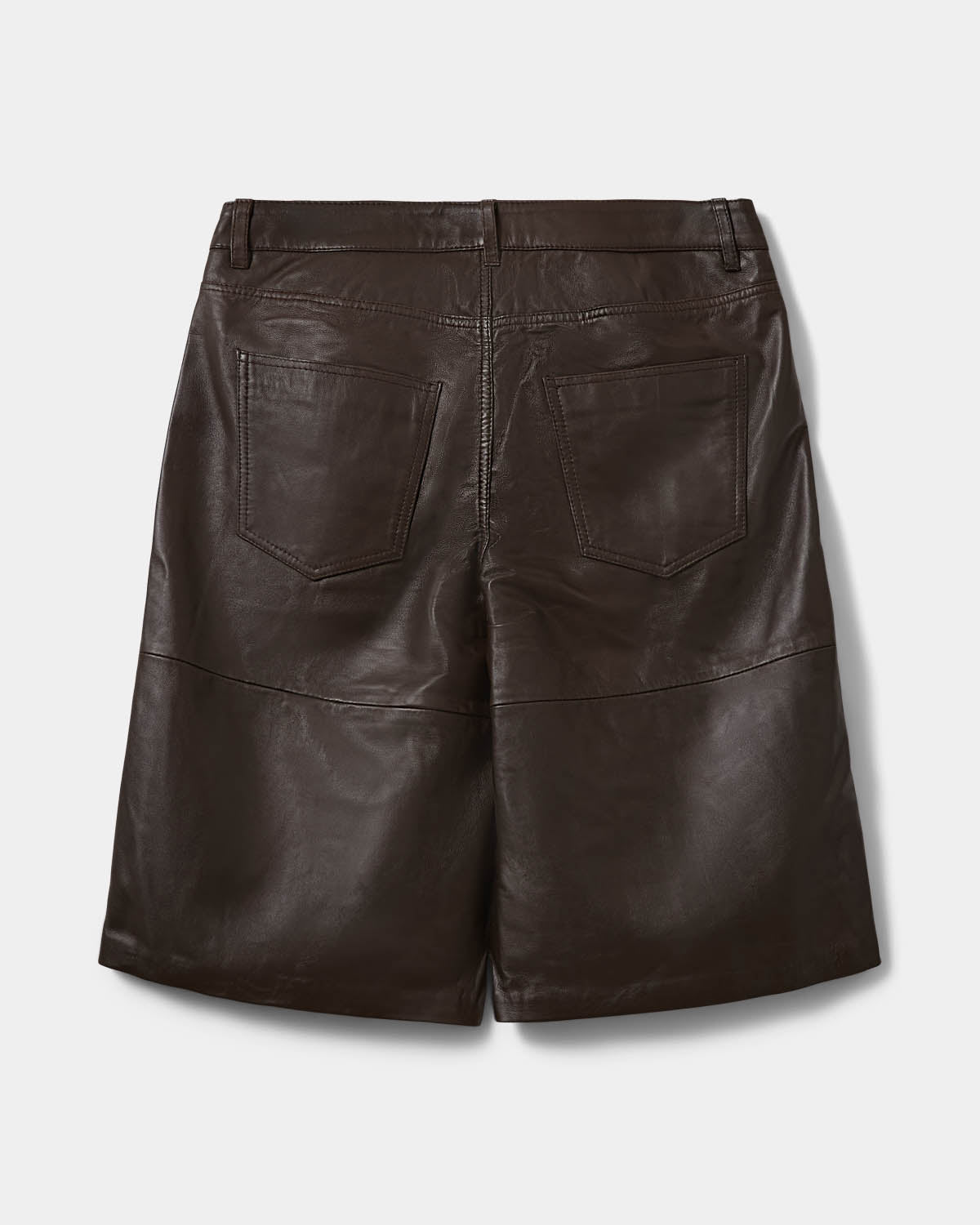 Sofie Schnoor WOMEN VOKESW LEATHER SHORTS Buks 7025 Dark brown