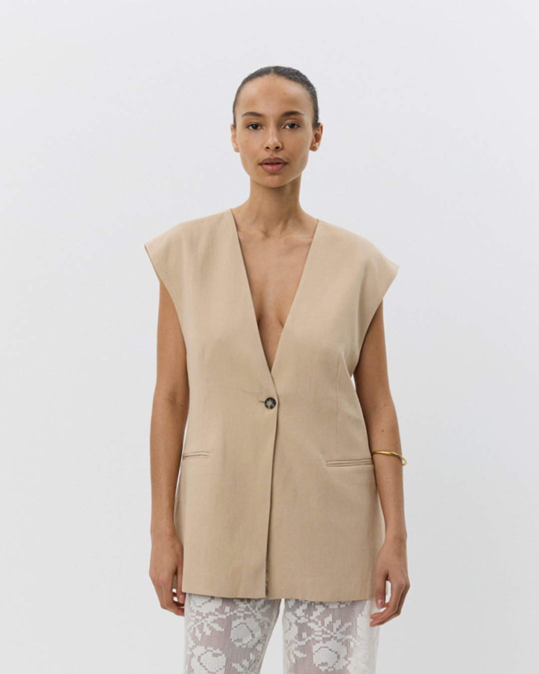 Sofie Schnoor WOMEN WALLISSW VEST Vest 9045 Nature