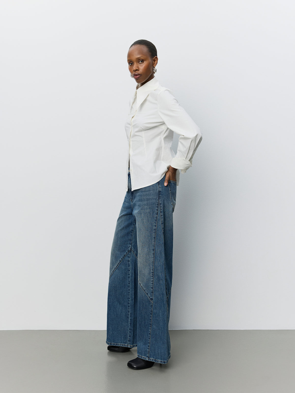 Sofie Schnoor WOMEN WILDISSW POPLIN SKJORTE Skjorte 0101 Off white