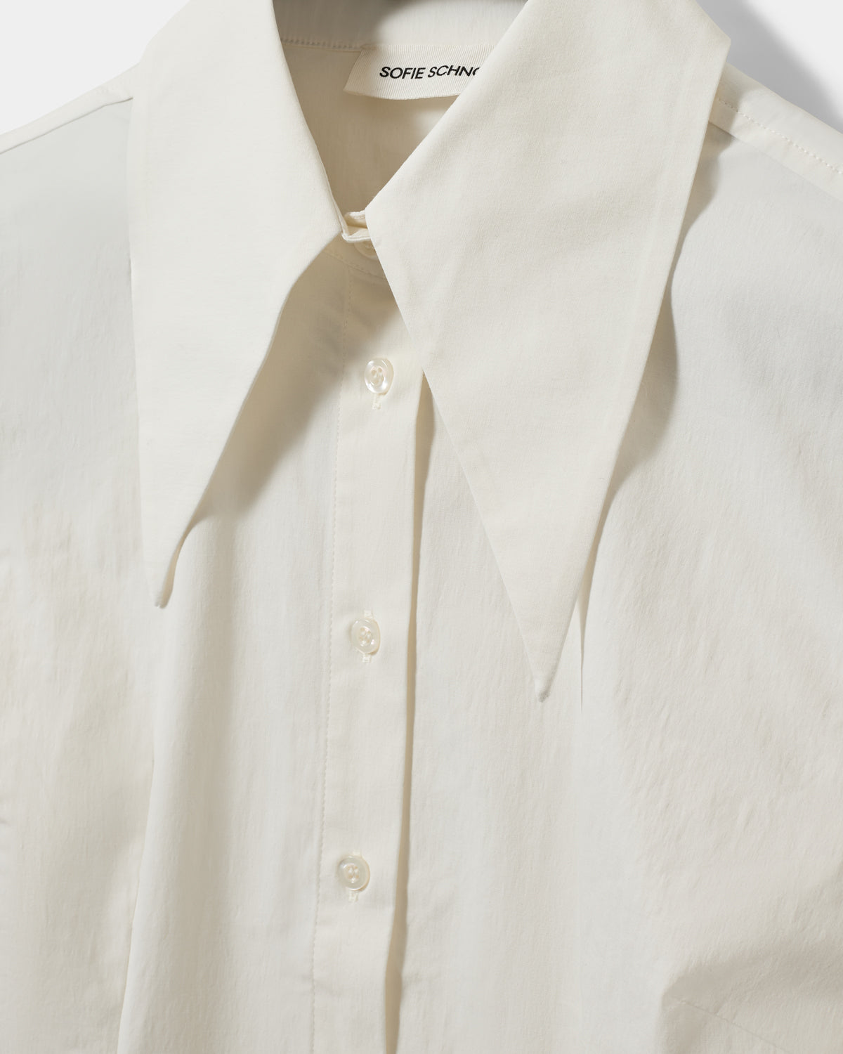 Sofie Schnoor WOMEN WILDISSW POPLIN SKJORTE Skjorte 0101 Off white