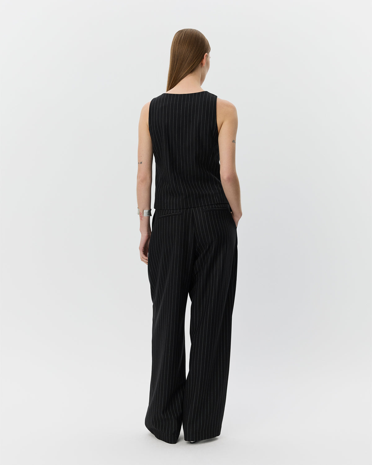 Sofie Schnoor WOMEN YOKOSW VEST Vest 0139 White Black striped