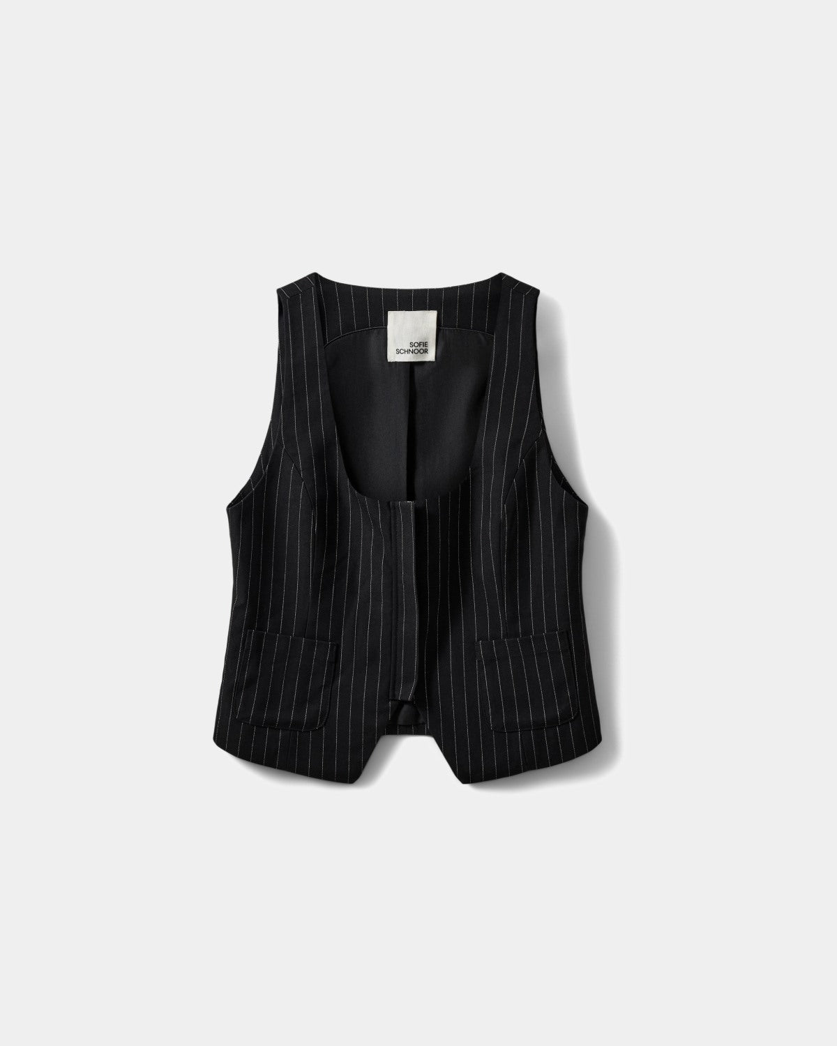 Sofie Schnoor WOMEN YOKOSW VEST Vest 0139 White Black striped