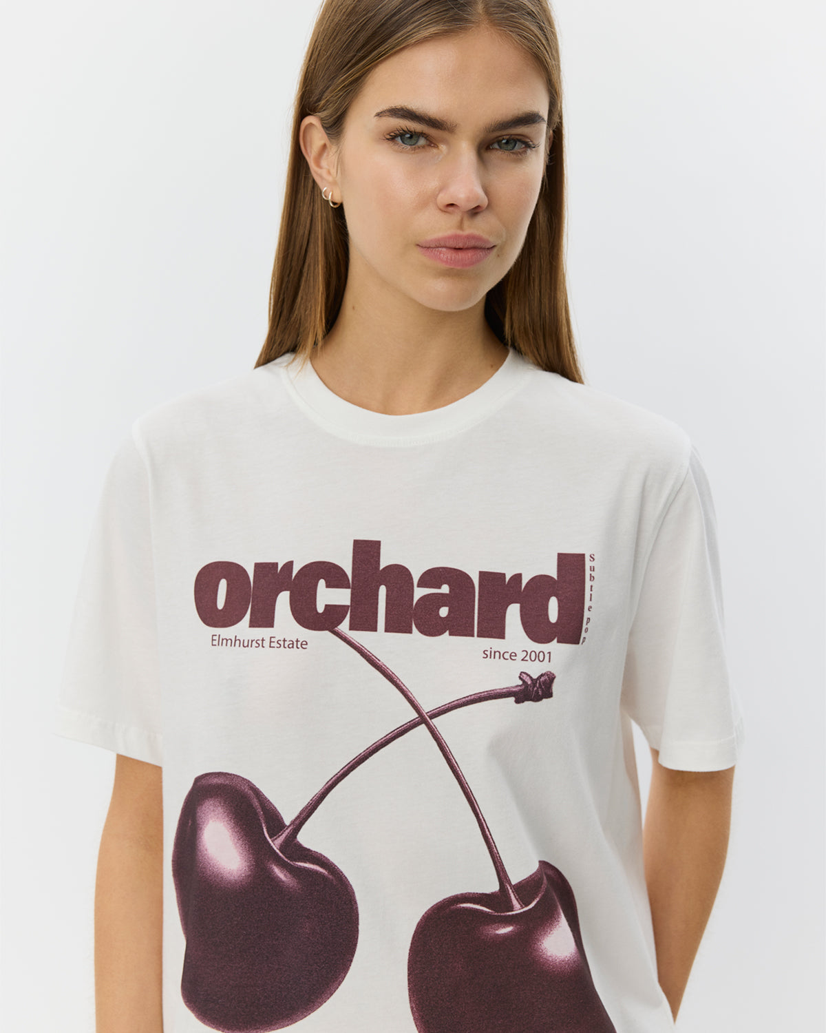 Sofie Schnoor WOMEN ZENASW PRINTET T-SHIRT T-shirt 0124 Snow white