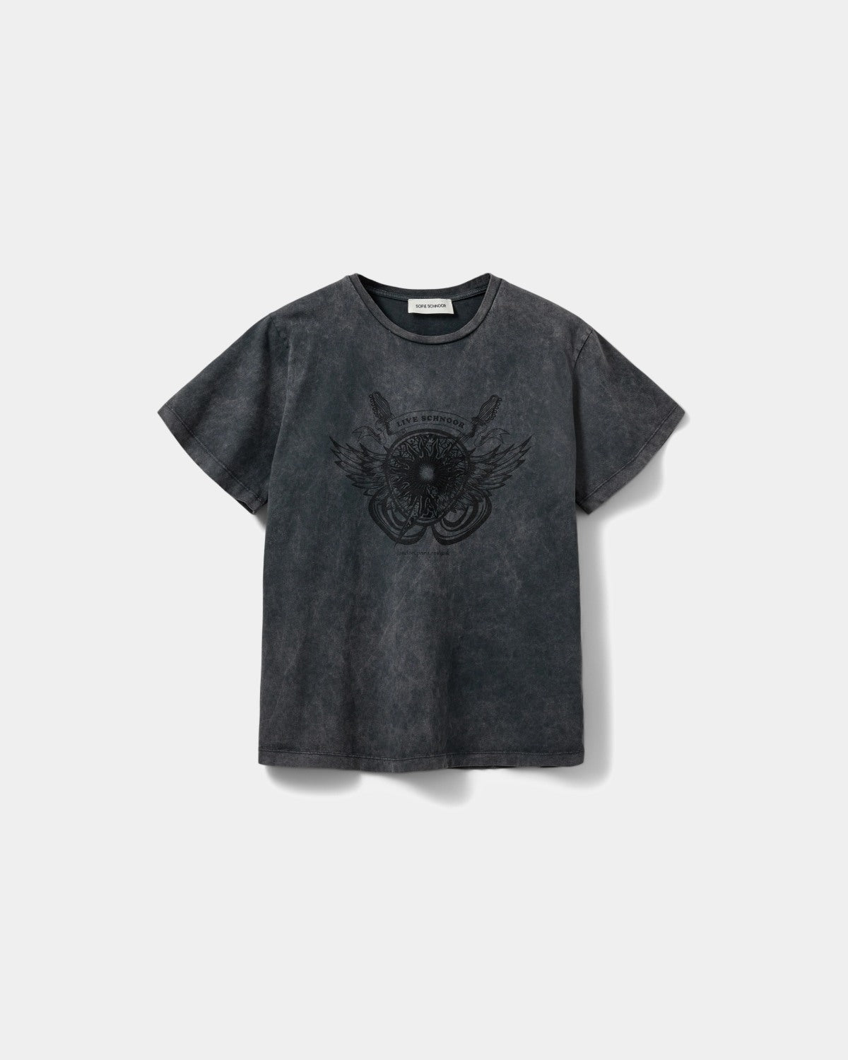 Sofie Schnoor WOMEN ZENASW T-SHIRT T-shirt 1015 Washed black