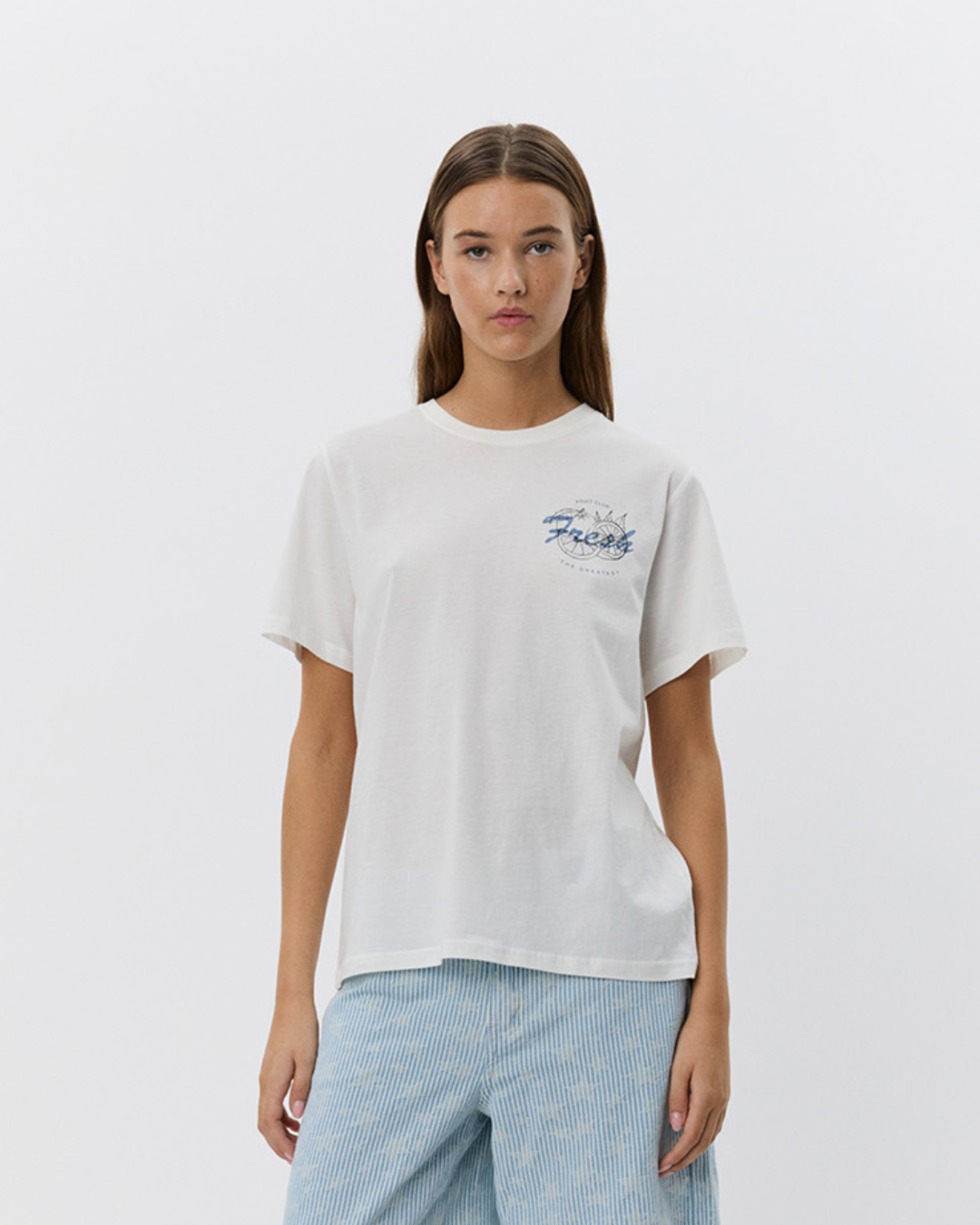 Sofie Schnoor WOMEN ZENASW T-SHIRT T-shirt 0124 Snow white