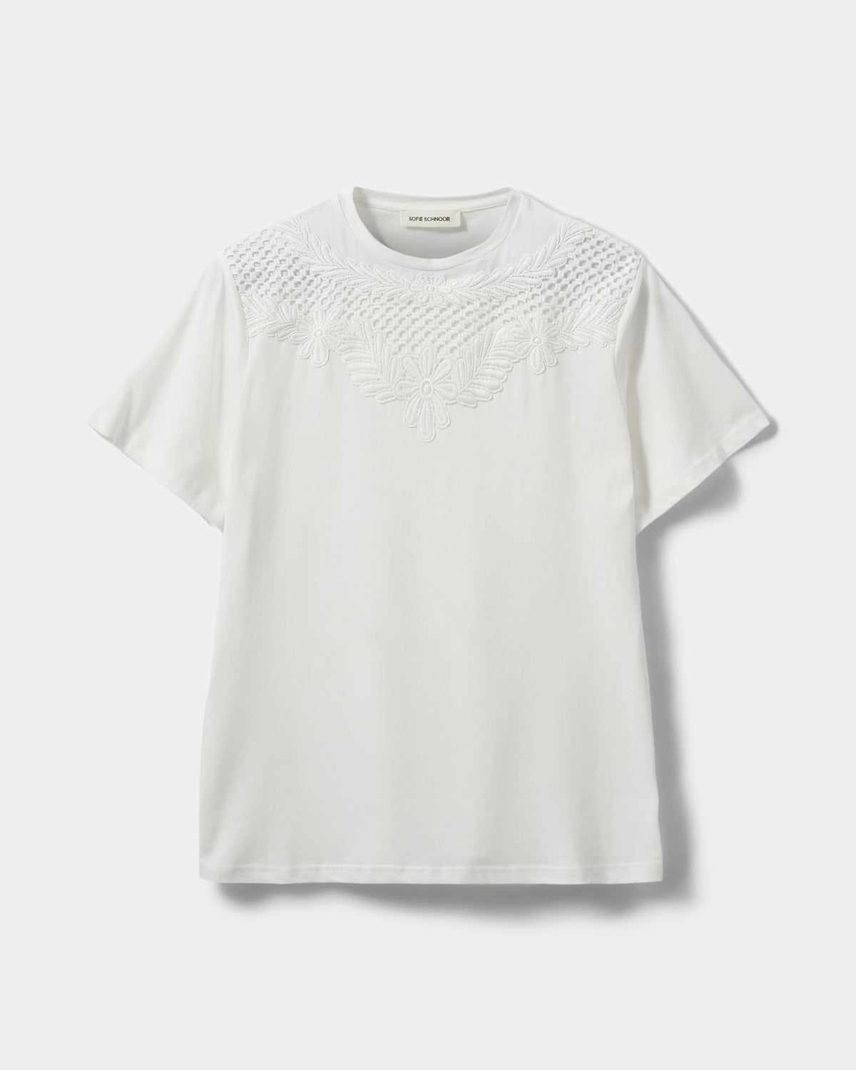 Sofie Schnoor WOMEN ZENASW T-SHIRT T-shirt 0124 Snow white