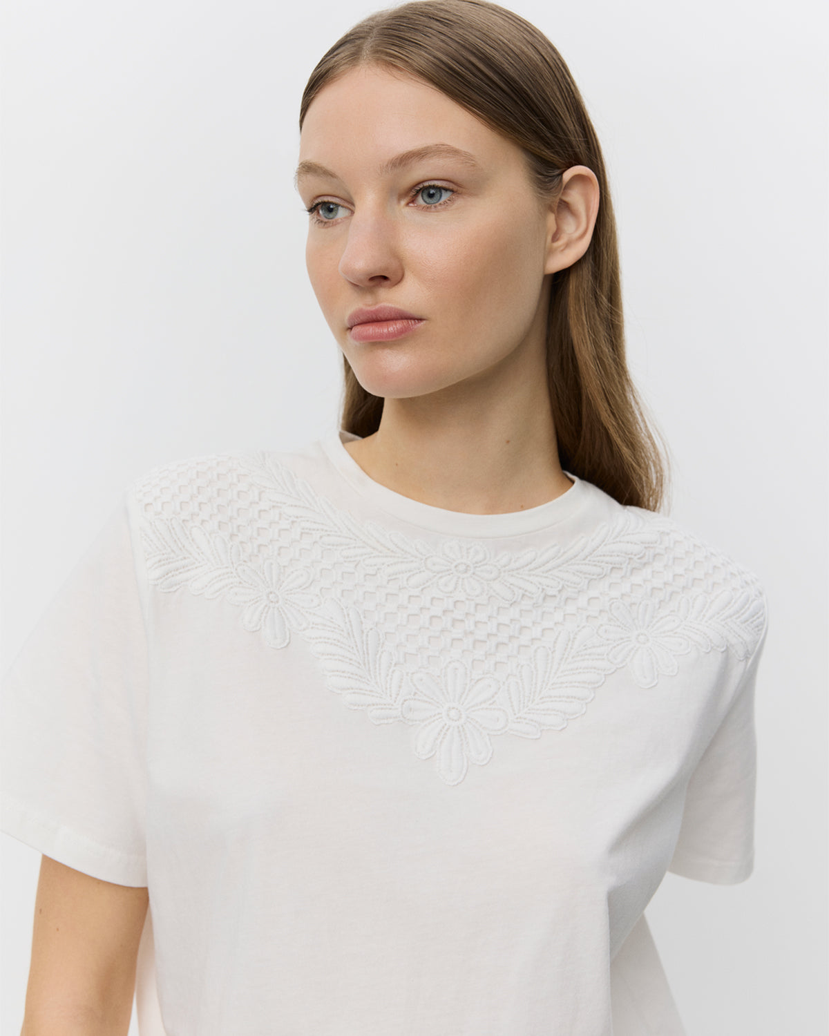 Sofie Schnoor WOMEN ZENASW T-SHIRT T-shirt 0124 Snow white