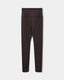 ADELASPO LEGGINGS - Dark brown