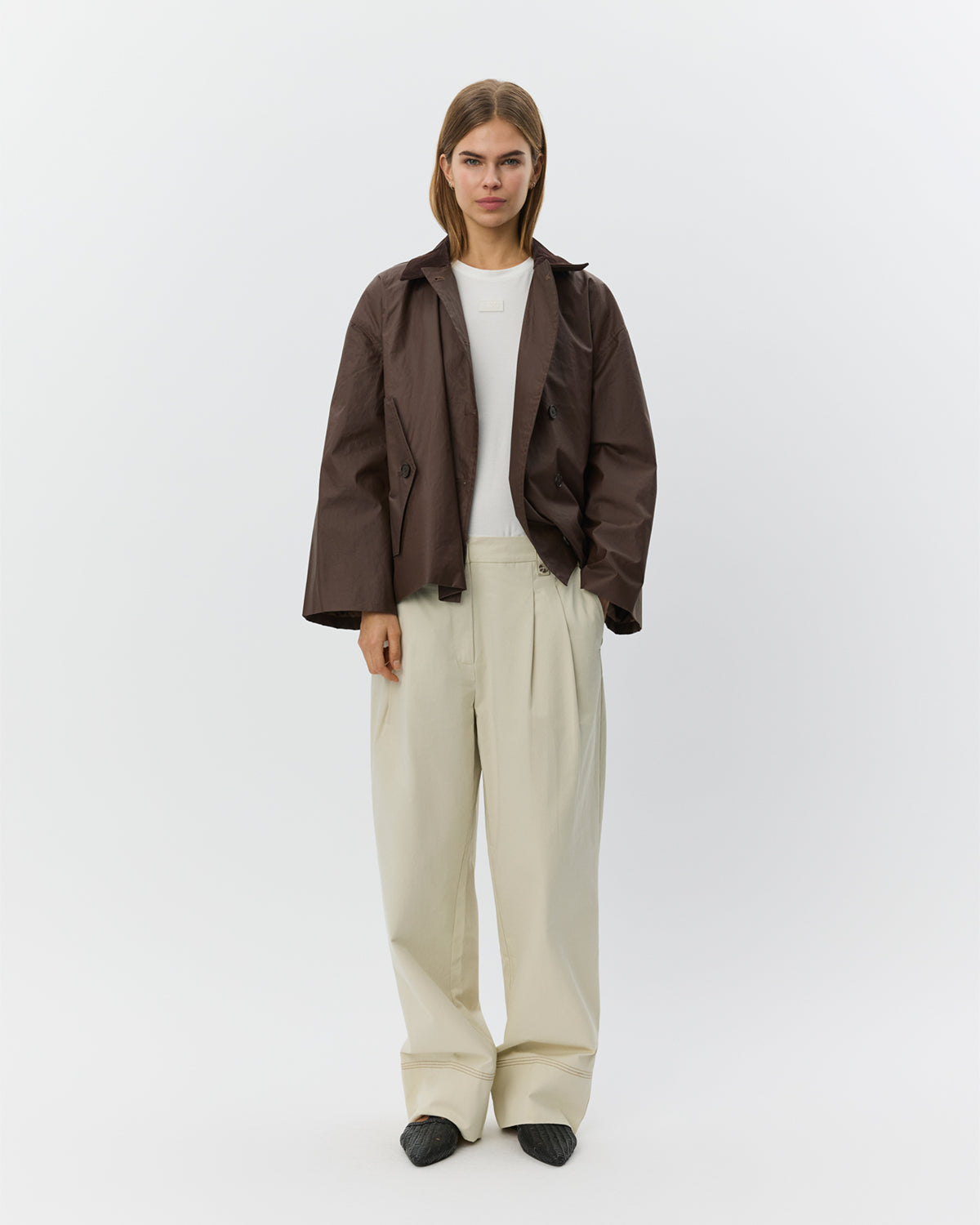 Sofie Schnoor WOMEN AGATHASW JAKKE Jakke 7025 Dark brown