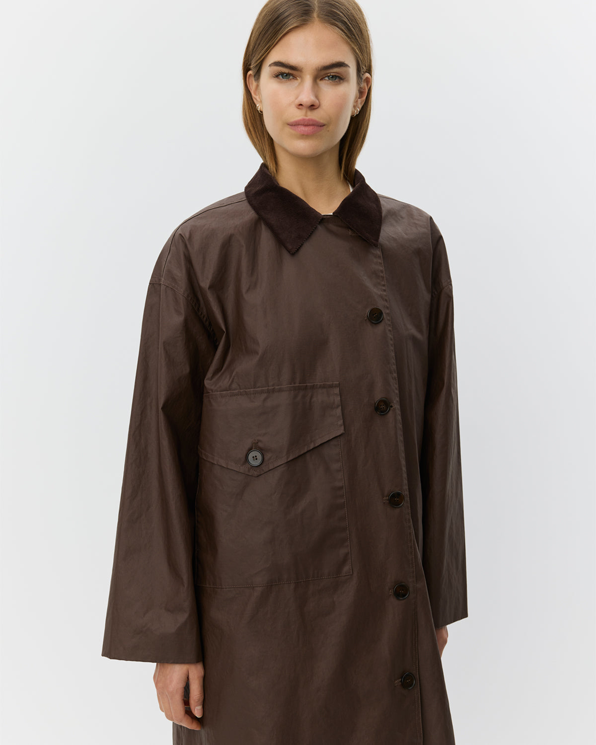 Sofie Schnoor WOMEN AGNESSW FRAKKE Frakke 7025 Dark brown