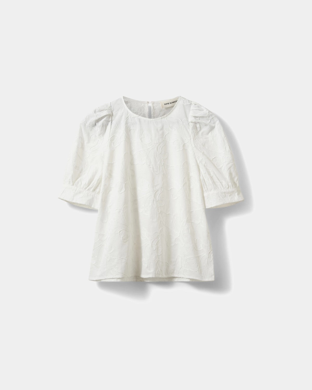 Sofie Schnoor WOMEN AHLIASW BLUSE MED PUFF ÆRME Bluse 0100 White