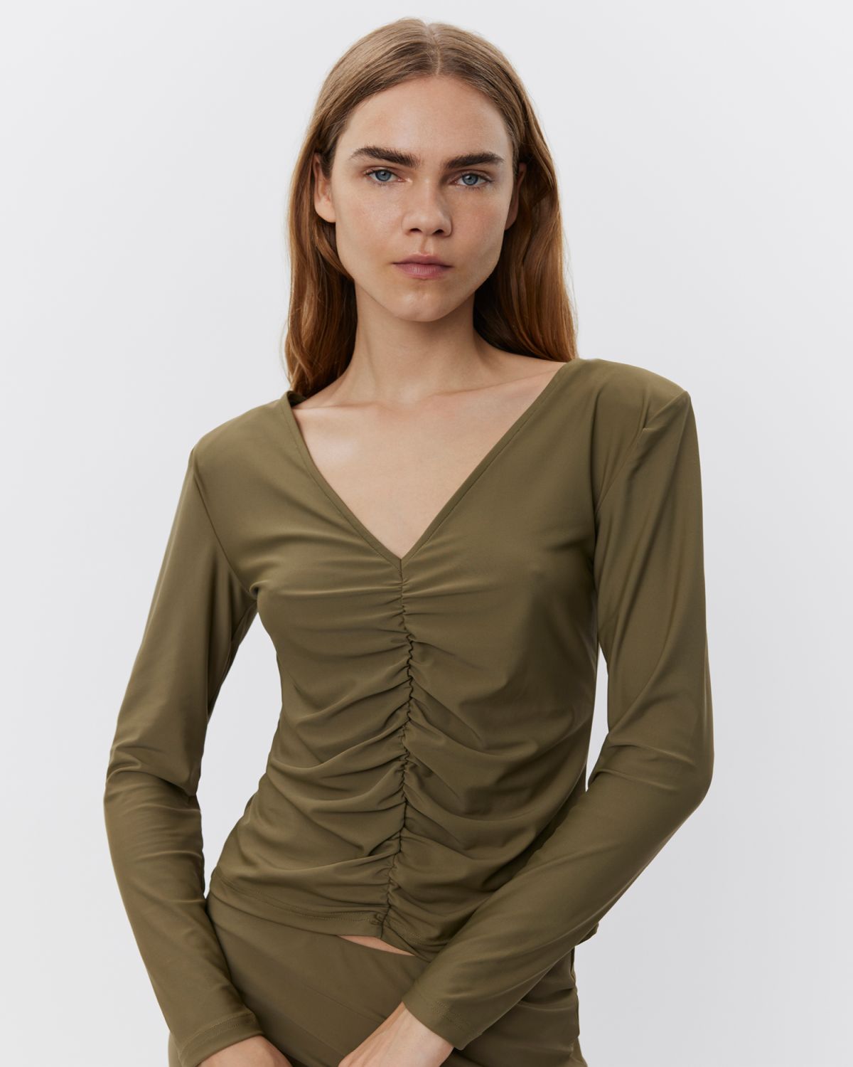 Sofie Schnoor WOMEN AIDASW BLUSE Bluse 3097 Olive Leaf