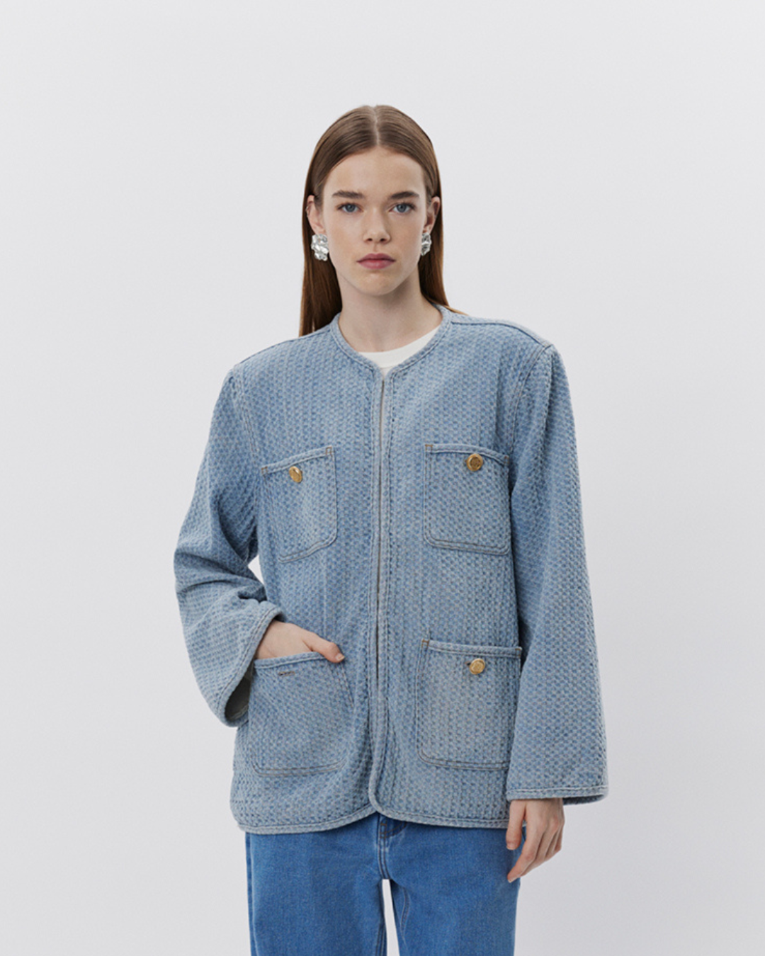 Sofie Schnoor WOMEN ALAJASW JAKKE Jakke 5063 Light blue