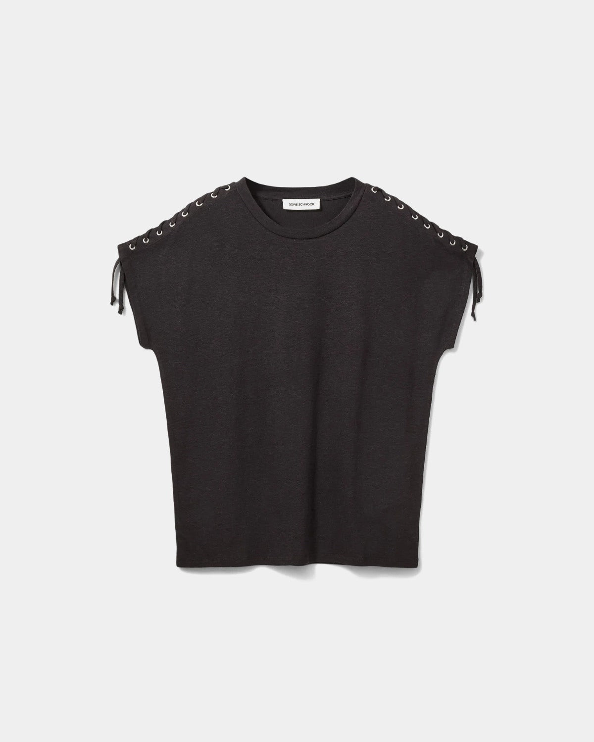 Sofie Schnoor WOMEN ALEIDSW HØR MIX T-SHIRT T-shirt 1000 Black