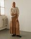 ALVILDASW NEDERDEL - Soft Brown