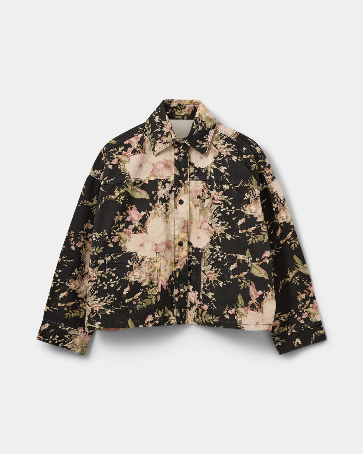 Sofie Schnoor WOMEN AMAYA SW BOXY DENIM JAKKE Jakke 9069 Flower mix