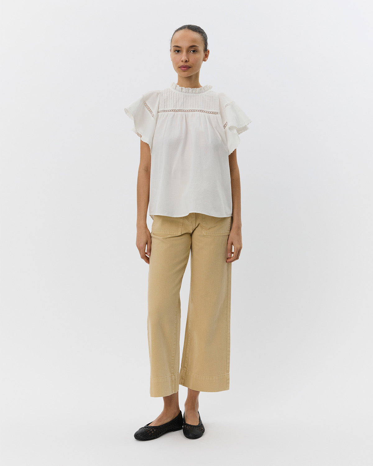 Sofie Schnoor WOMEN ANAISSW BLUSE Bluse 0101 Off white