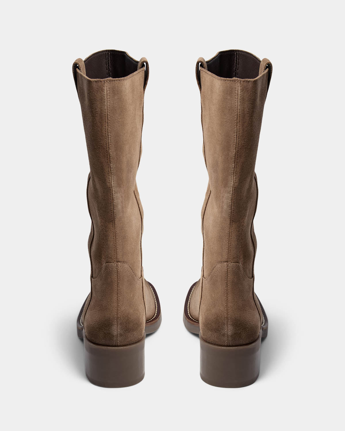 Sofie Schnoor WOMEN ANKLE HIGH SUEDE BOOT Støvle 7042 Dark sand