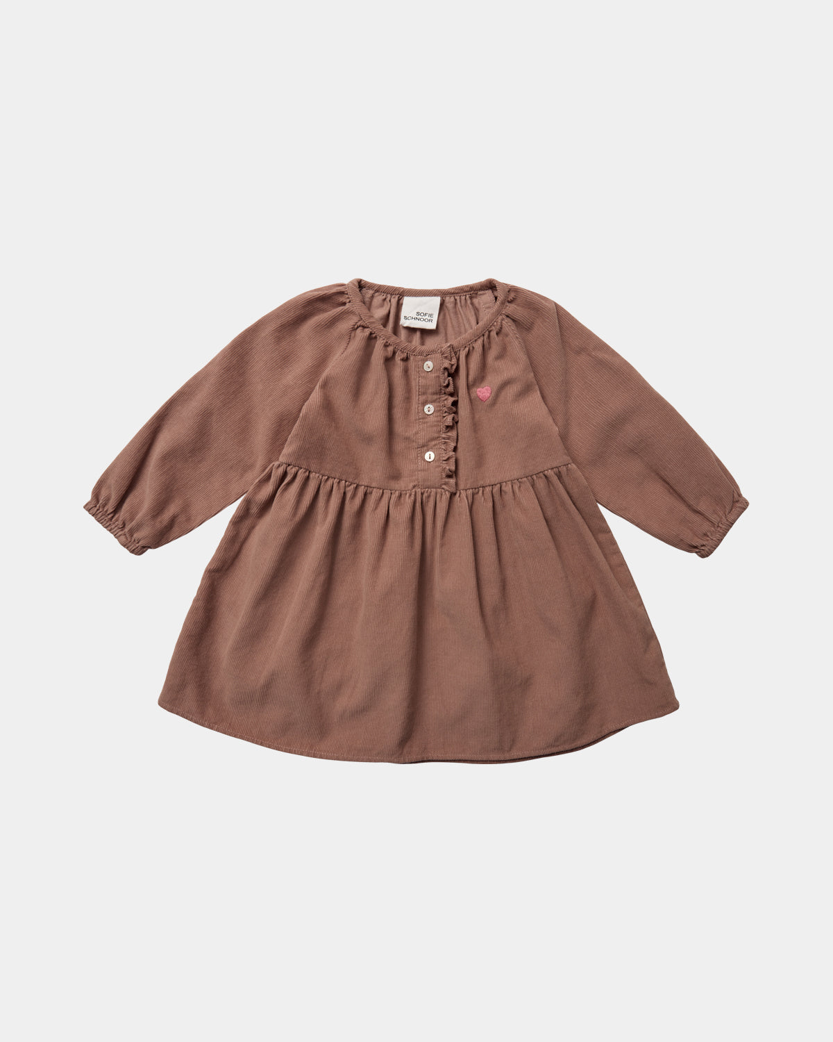 Sofie Schnoor BABY ANNASB KJOLE Kjole 7121 Rosy brown