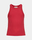 ANNELLASY TOP - Berry red